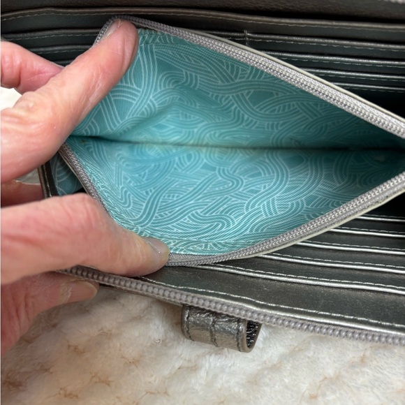 The Sak Silver Metallic Wallet//Wristlet - Picture 13 of 13